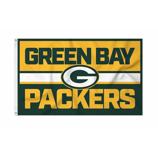 Rico Industries NFL Football Bold 3' x 5' Banner Flag Single Sided - Indoor or Outdoor - Home Décor