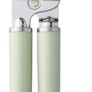KitchenAid Classic Multifunction Can Opener and Bottle Opener Easy to Use, Razor Sharp Stainless Steel Cutting Wheel, Soft Ergonomic Handles, Pistachio