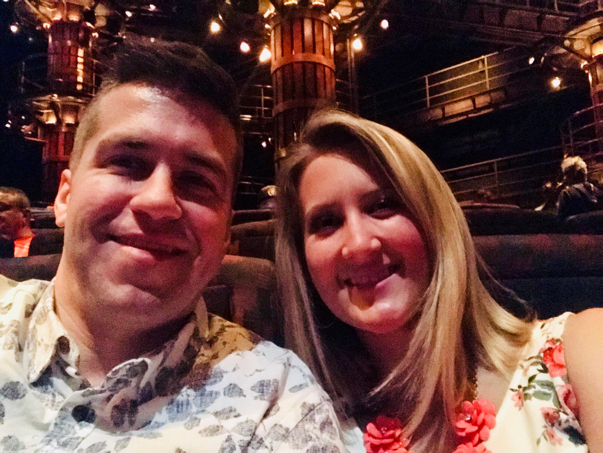 Cirque du Soleil show in Las Vegas, July 2018