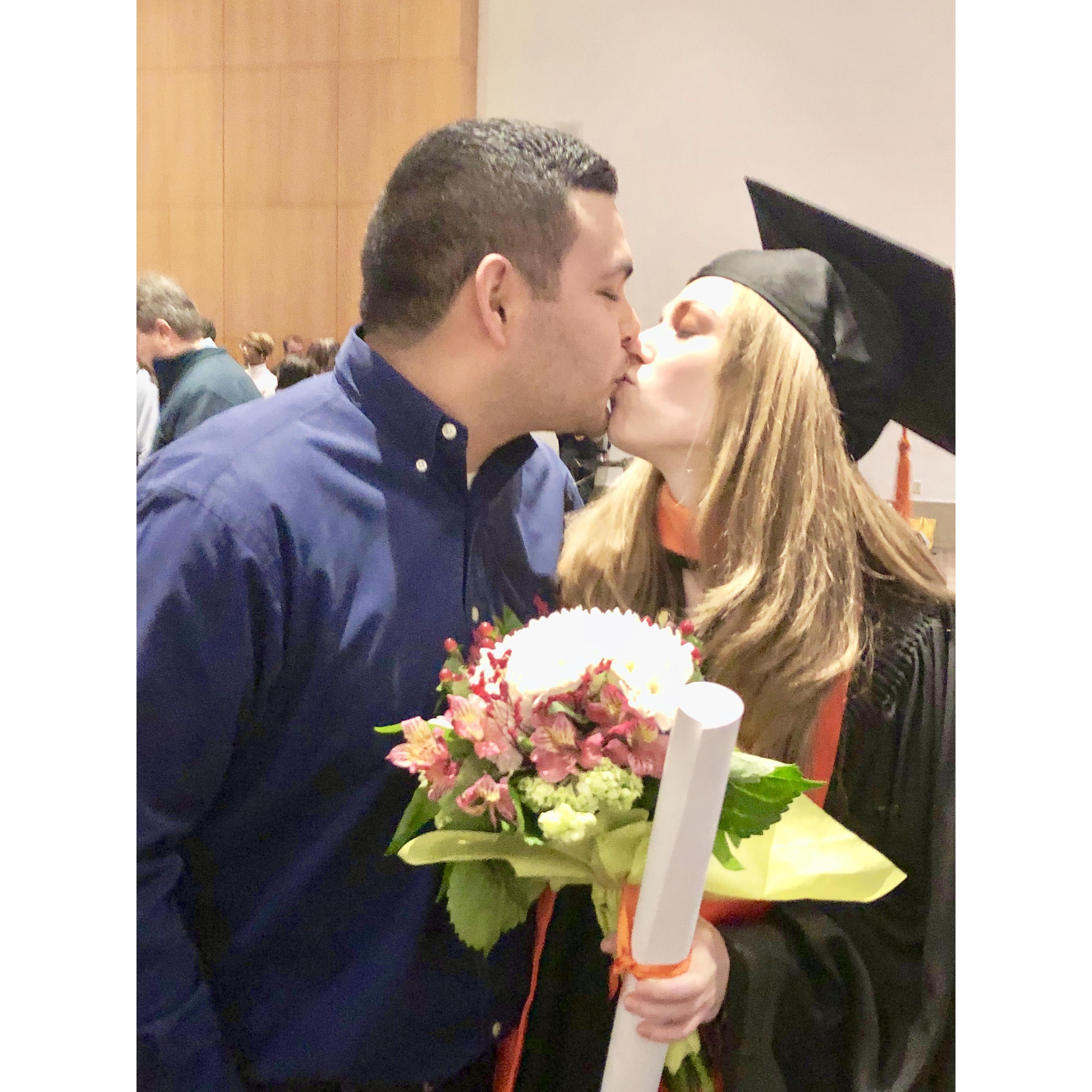 Graduation from nursing school (Dec 2018)