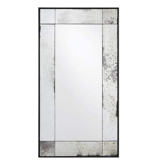 Tribeca Antiqued Rectangular Mirror - Small, 16" x 30"