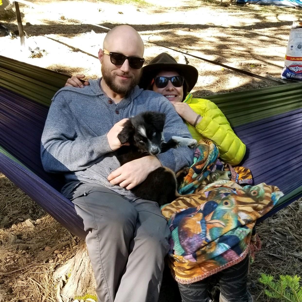 Indy's first camping trip
