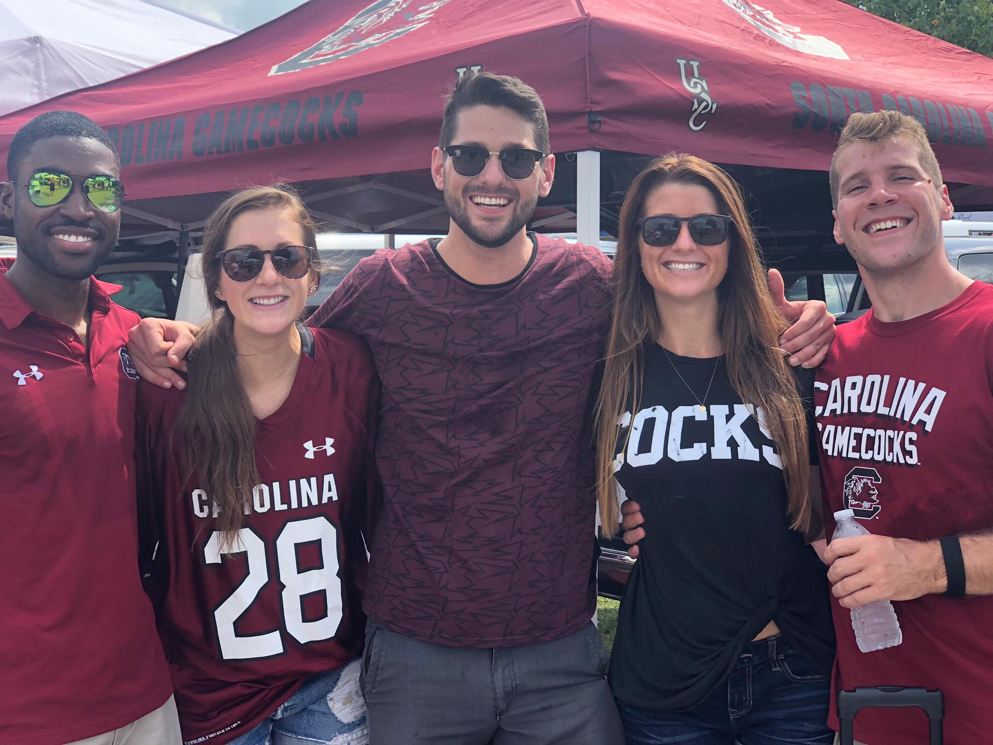 Spending our weekend tailgating and cheering for the Gamecocks!