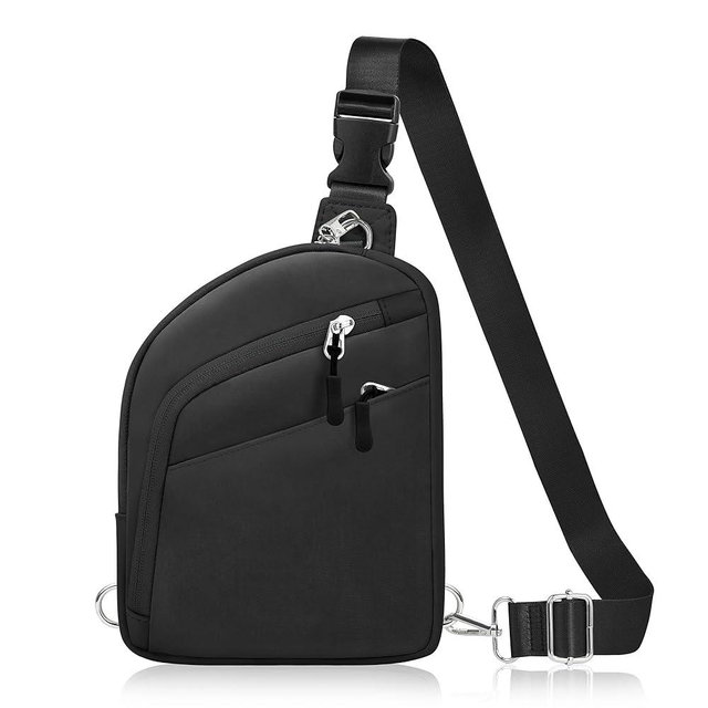 TOPEAST Anti Theft Crossbody Bags for Women Men, Small Sling Crossbody Bag Travel Purse Shoulder Wallet with RFID Blocking