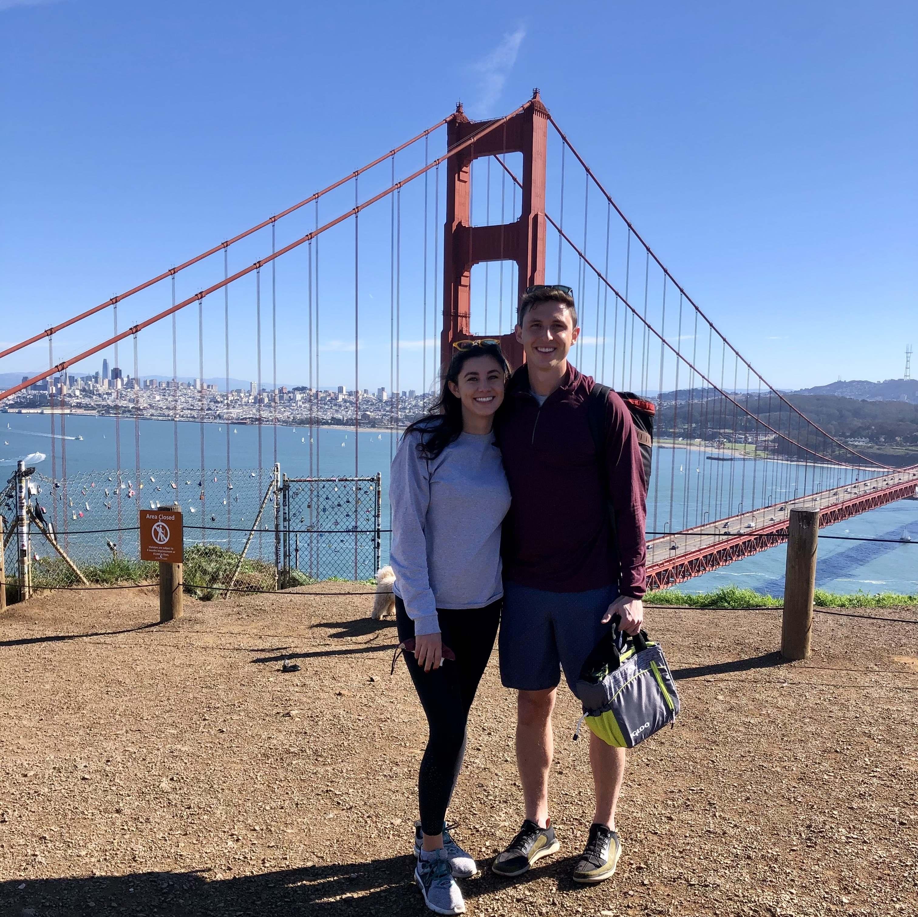 Our first photo together! Our third date :)