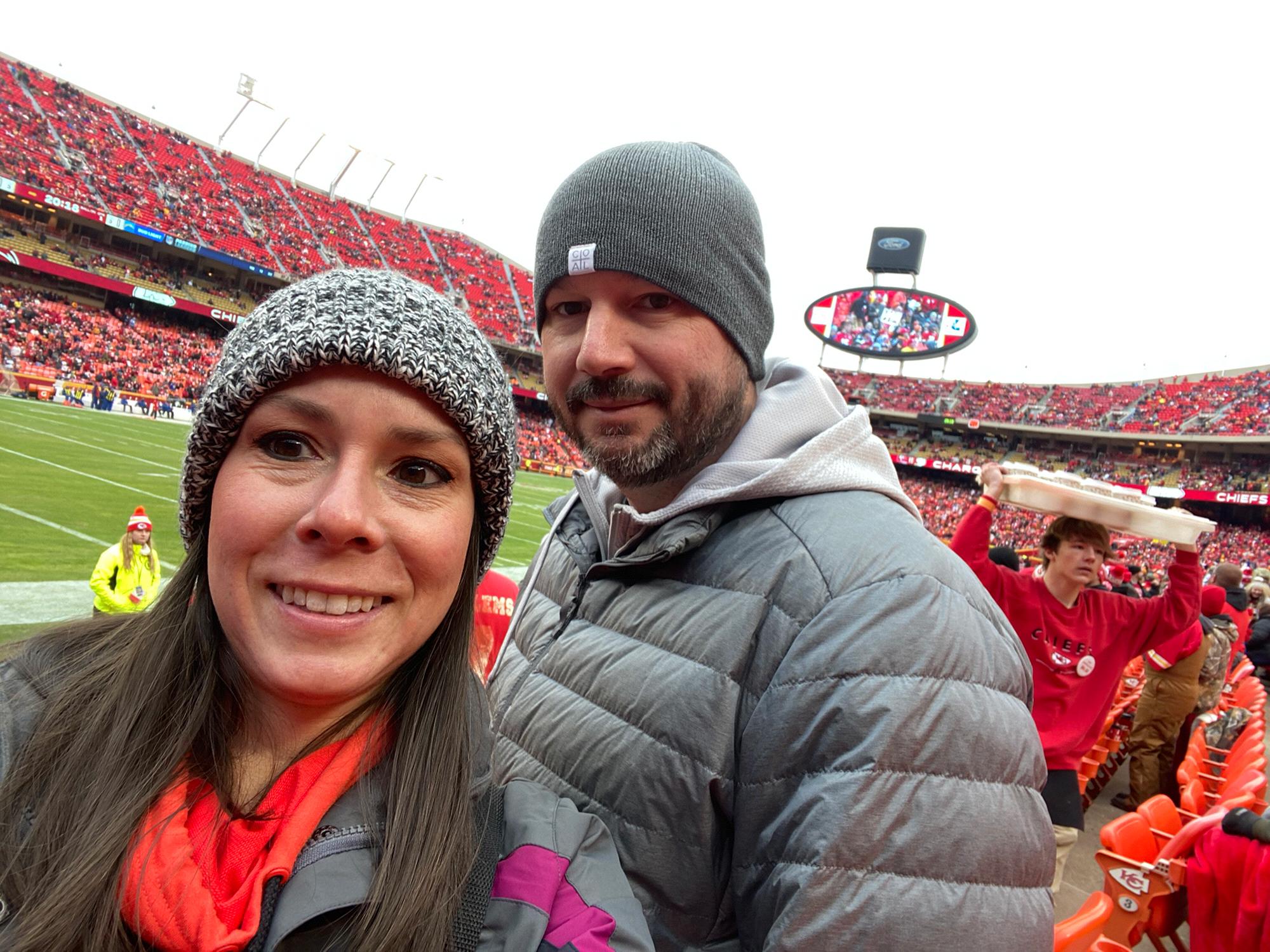 Bryan's Christmas present to see his Chiefs in person