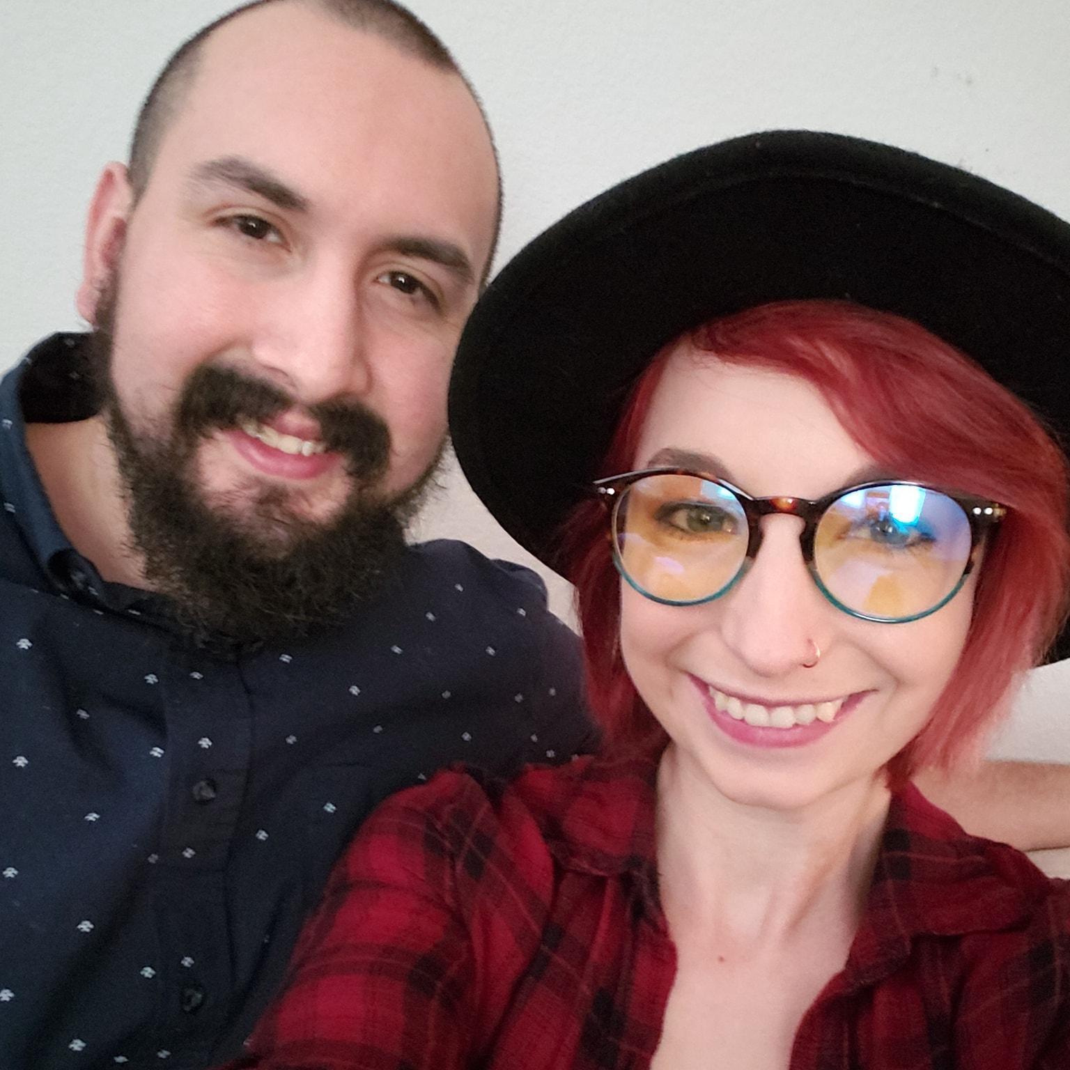 This was the picture we took right before he proposed to me!