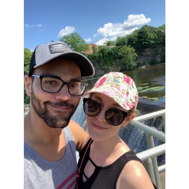 Scoping out the proposal location - so sneaky
