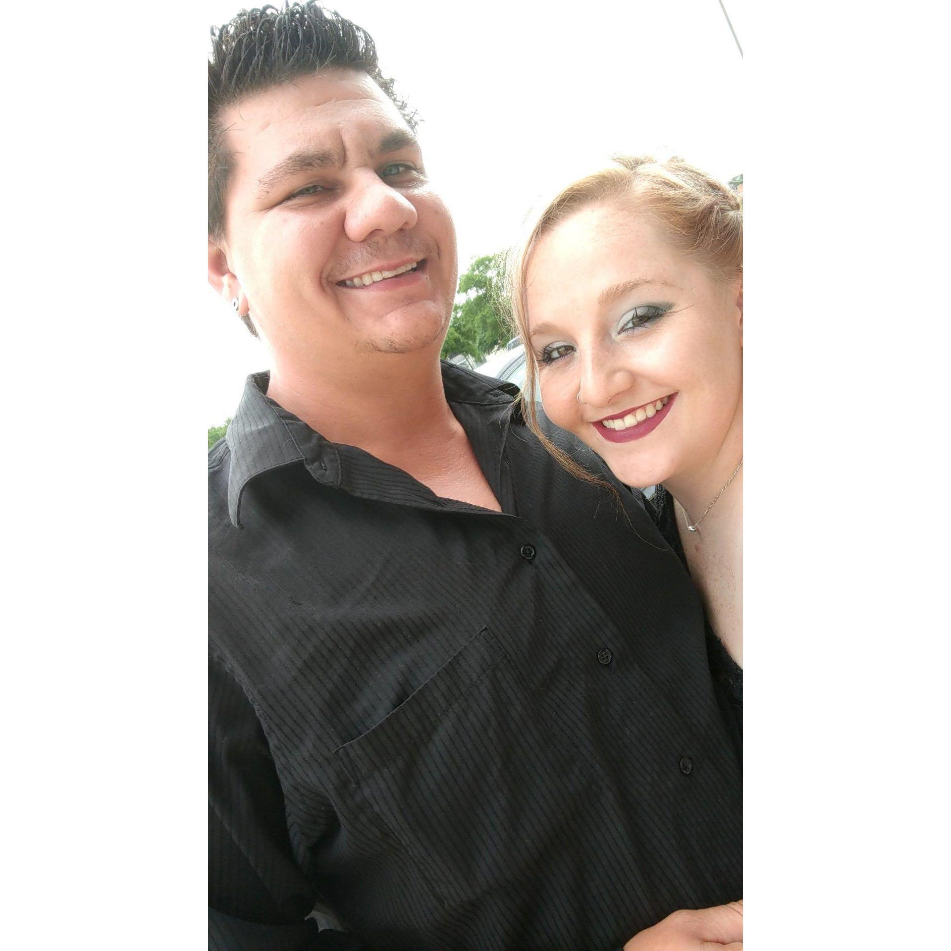 My forever wedding date.