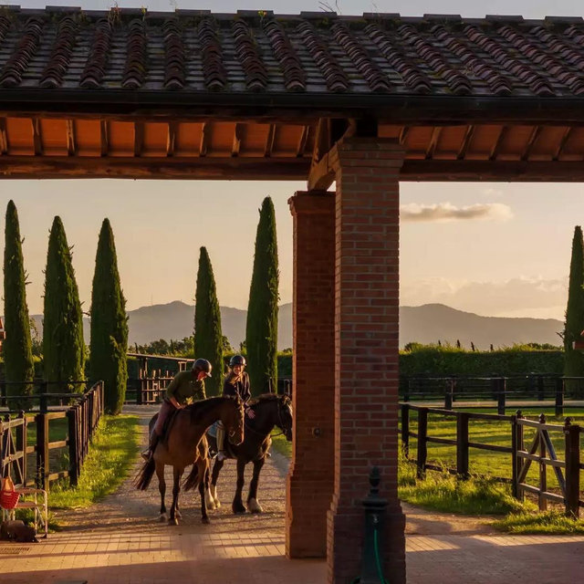 Horseback Riding at IL BORRO Toscana