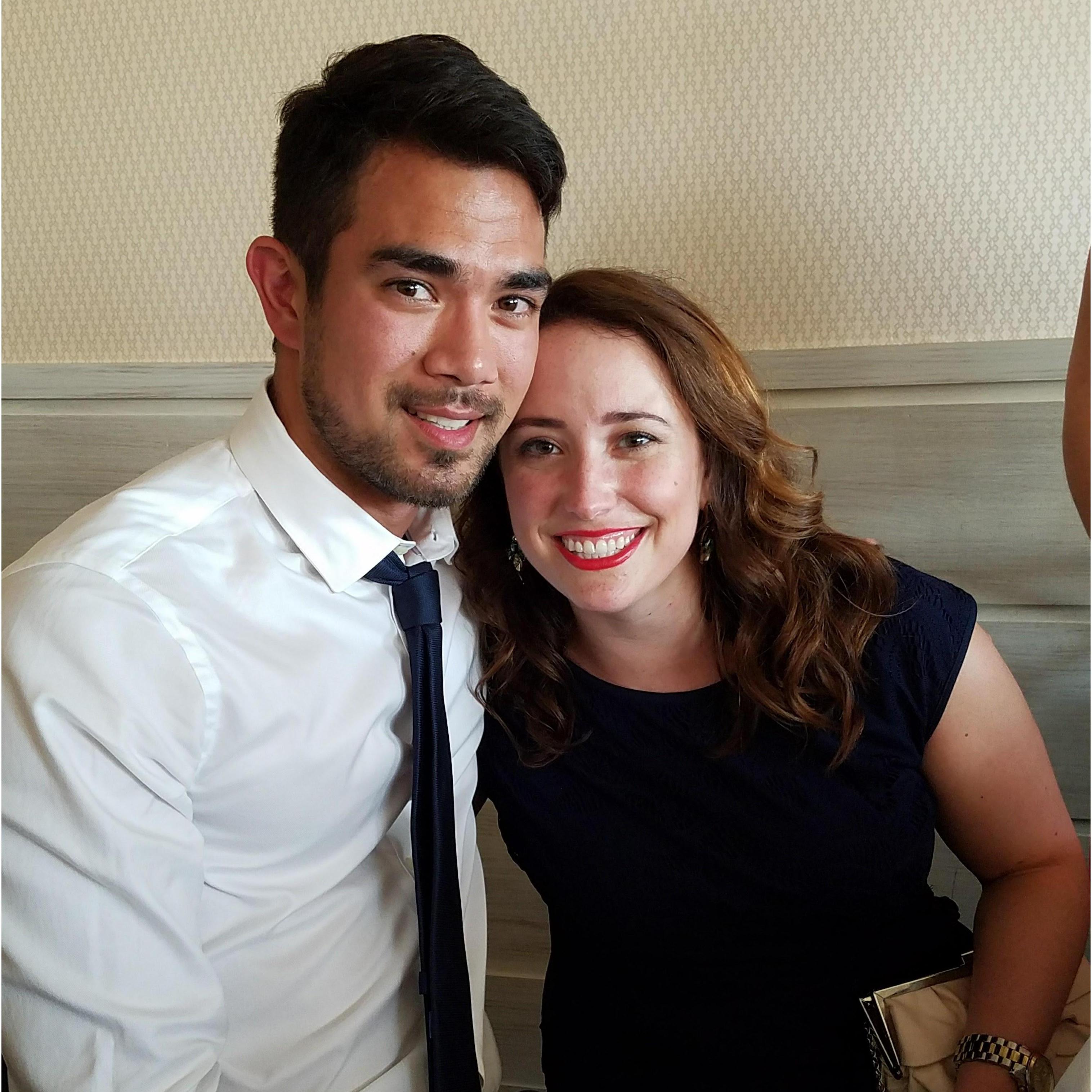 Celebrating Nina and Paul