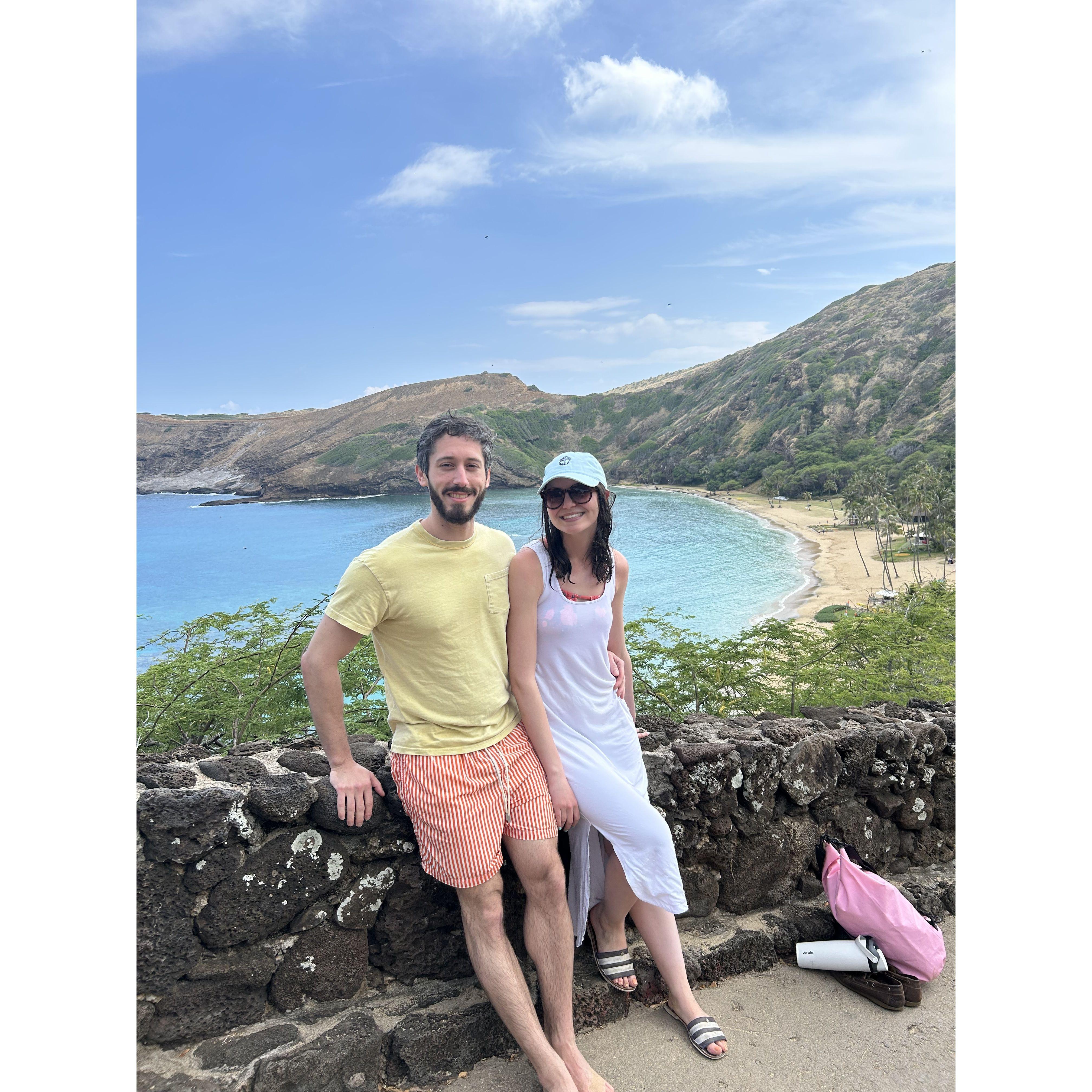On Oahu, Hawaii, where Natalia "attended a medical conference" - April 2024