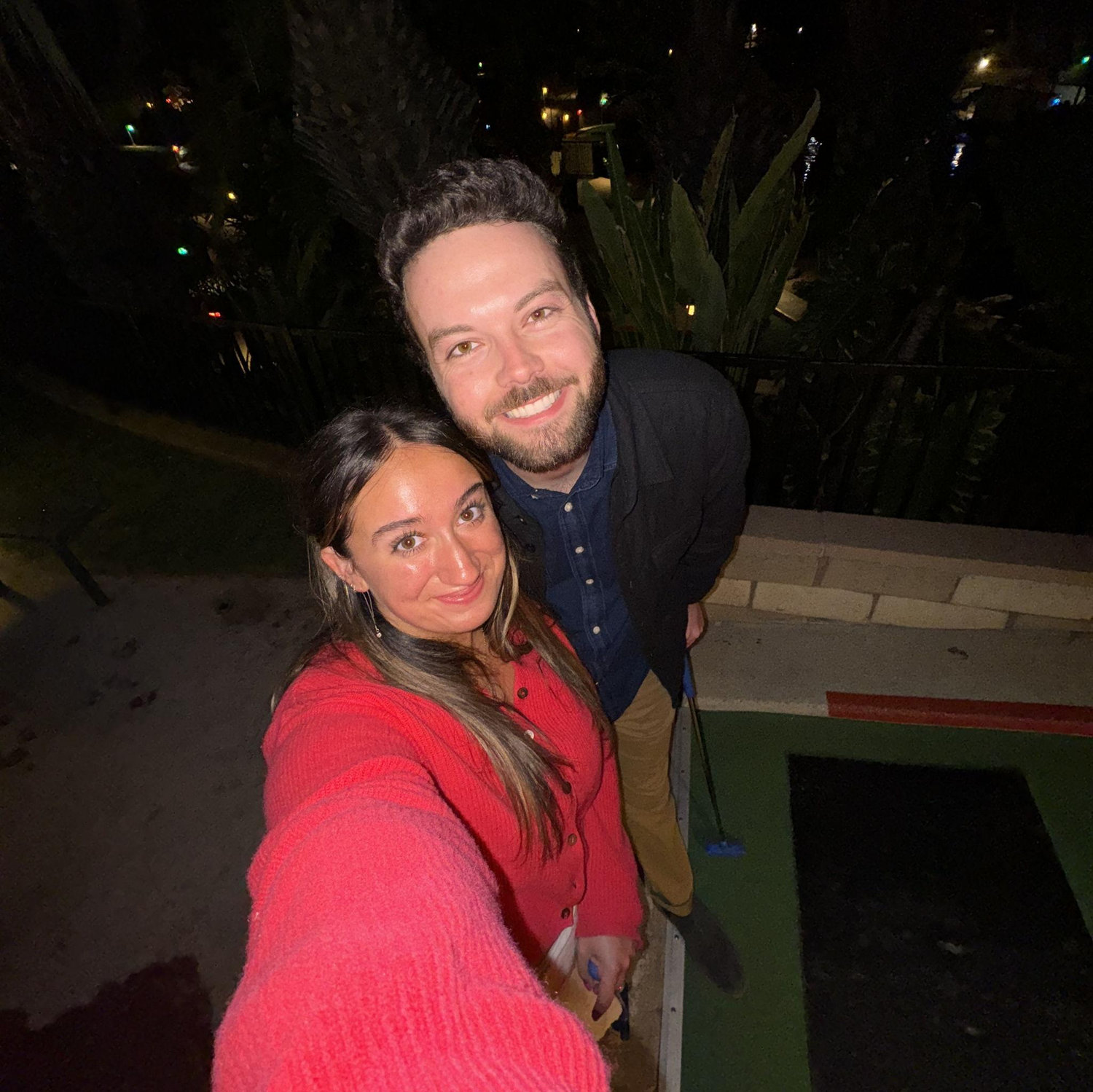 Our first date!