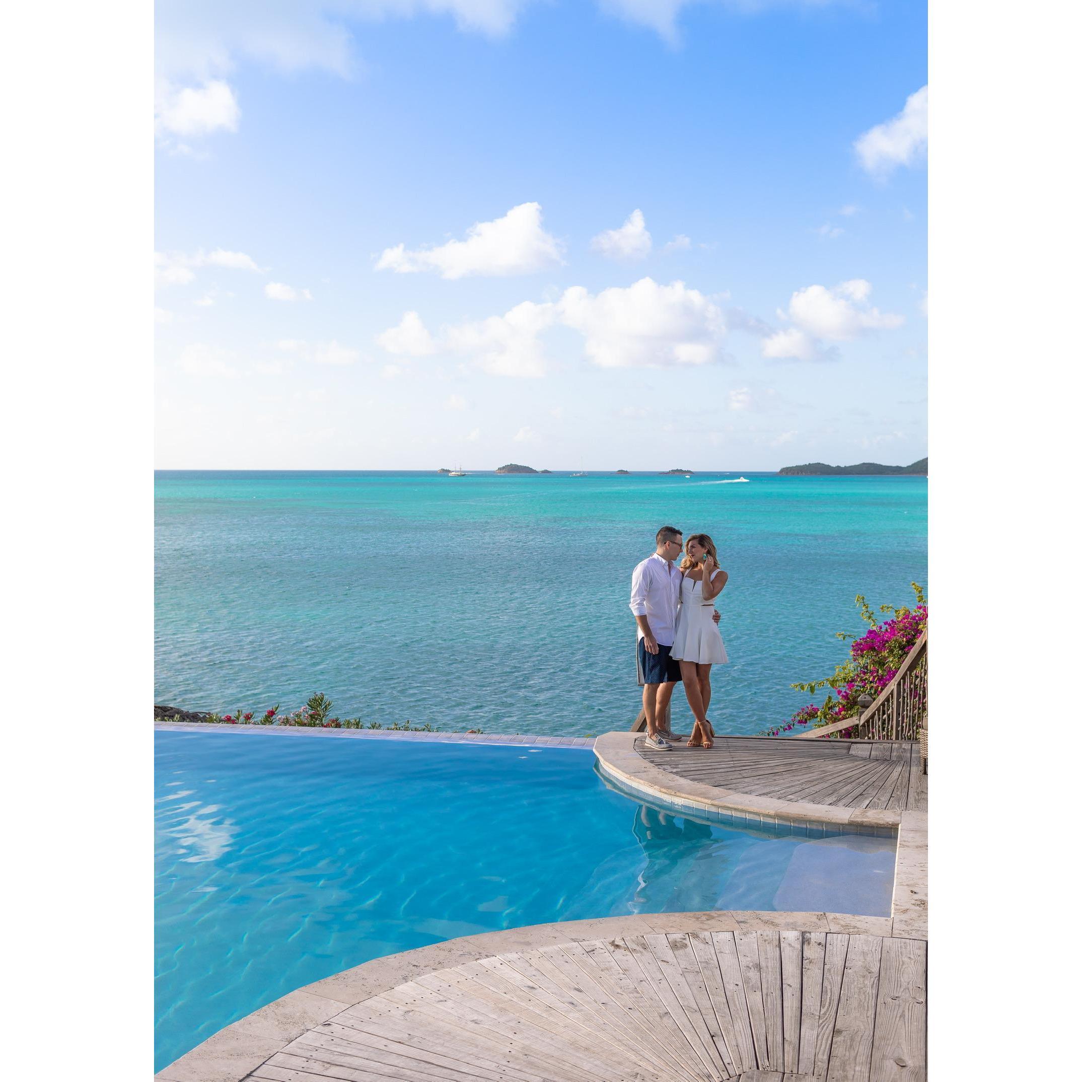 Surprise Engagement Shoot in Antigua