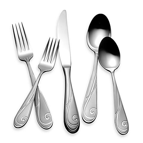 Yamazaki® Platinum Wave 5-Piece Flatware Place Setting