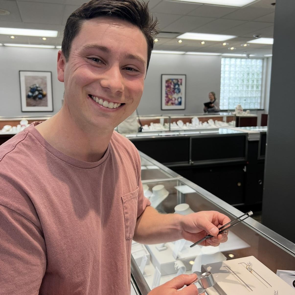 The day Avery bought the ring!