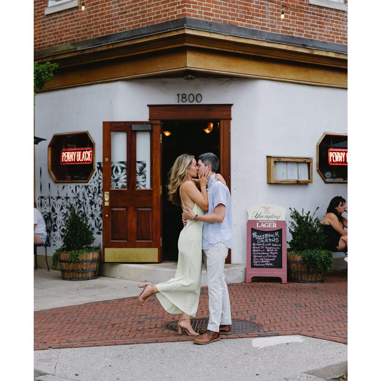 The bar where Abby's parents had their first date. It was called "John Steven's" at the time, which is what Jack is named after.