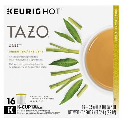 Tazo Zen Tea - Keurig K-Cup Pods - 16ct
