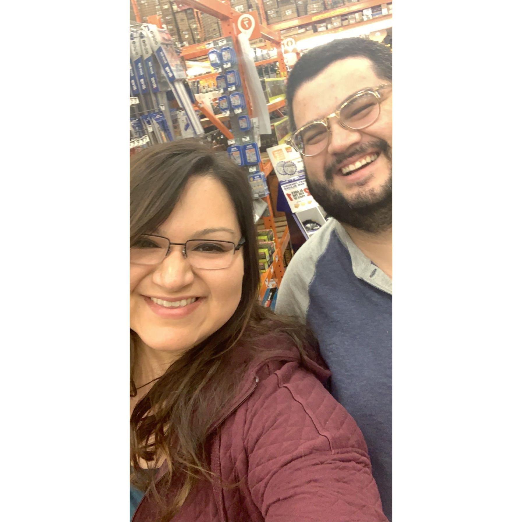 Where you can catch us on a Friday night! #homedepot