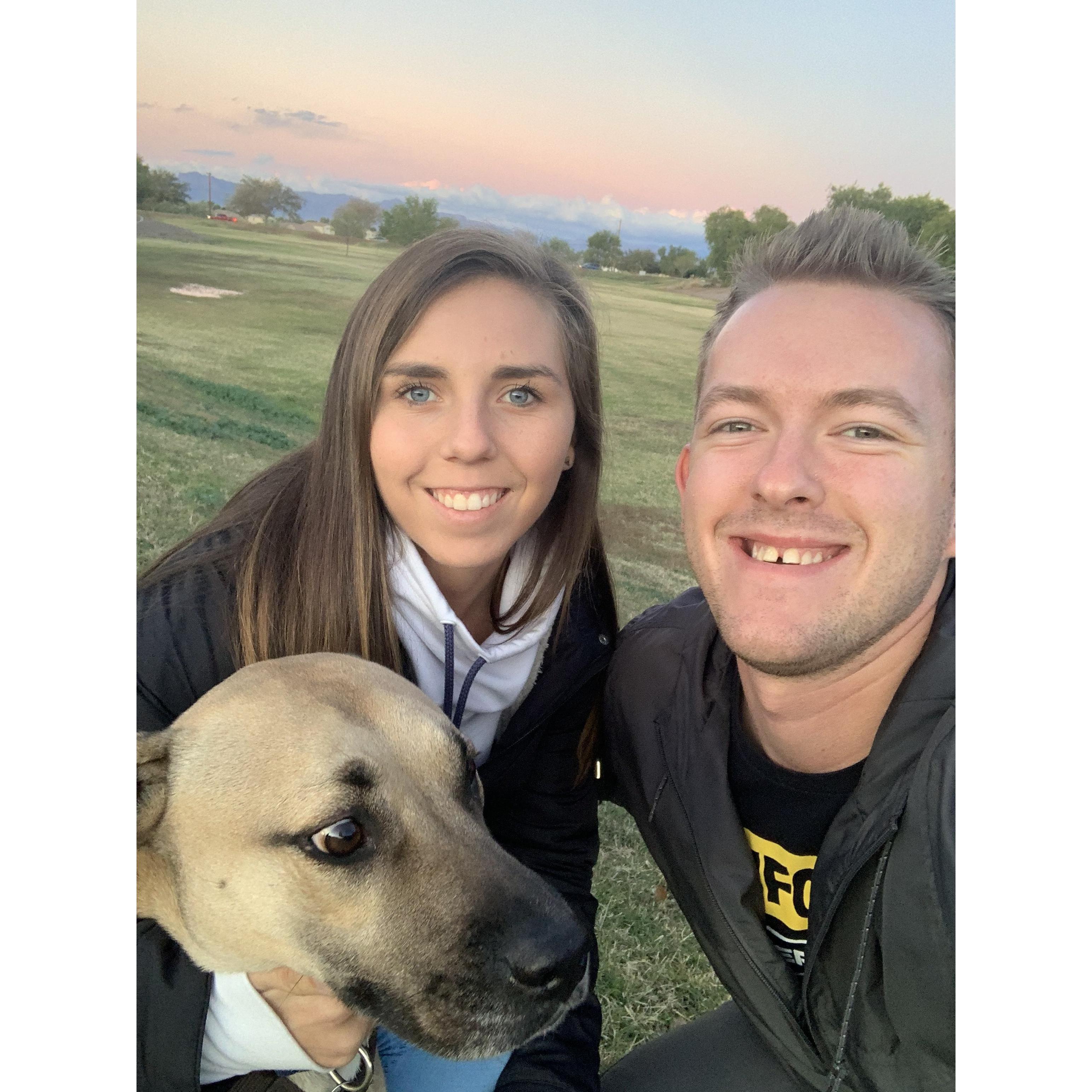 Our first day in our new home- November 29, 2019