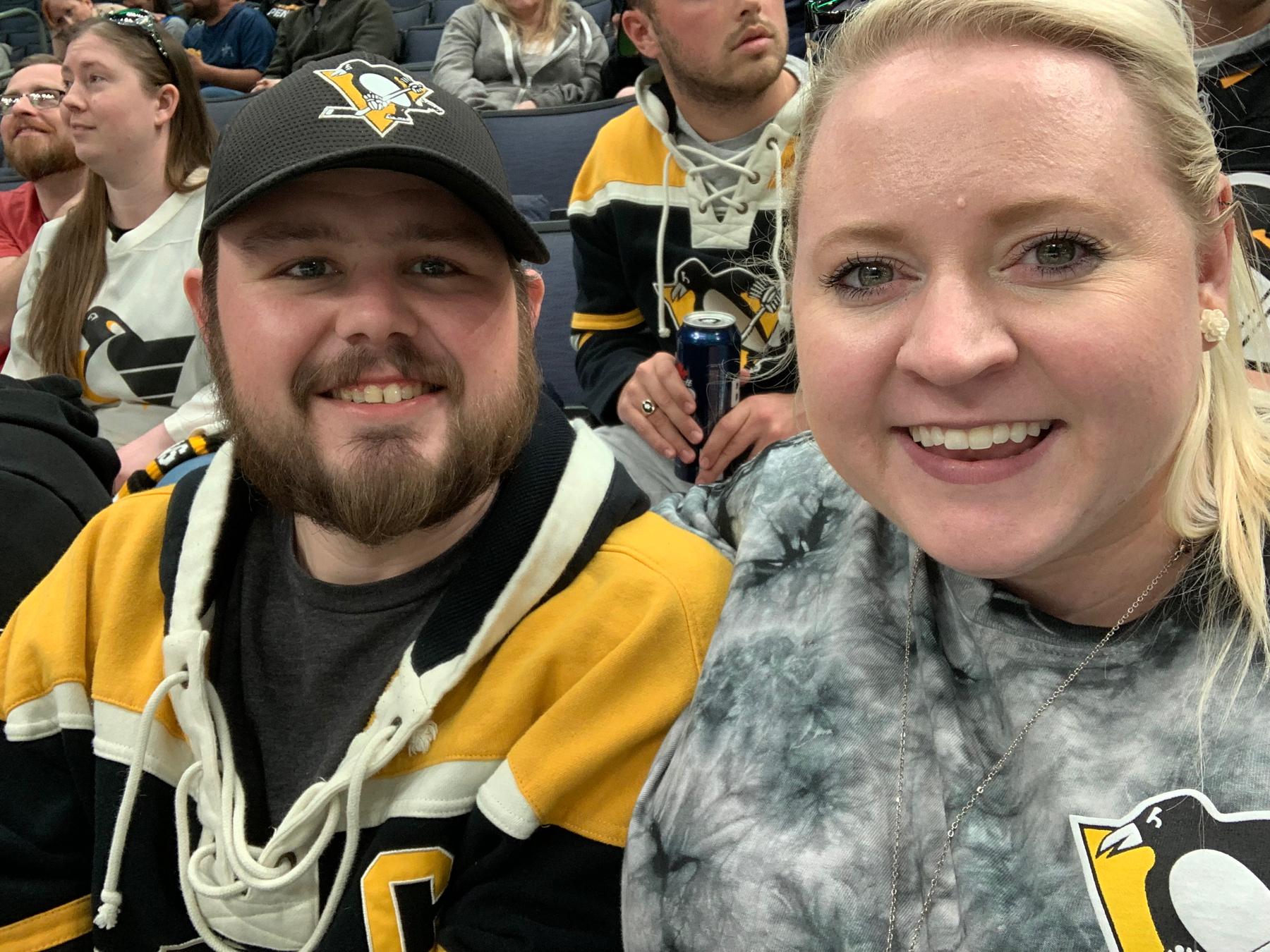 Our first hockey game together! I can’t believe it took us this long!