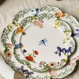 Eden Stoneware Dessert Plates, Set of 4