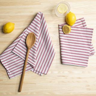 Bistro Stripe Dishtowels, Set of 2