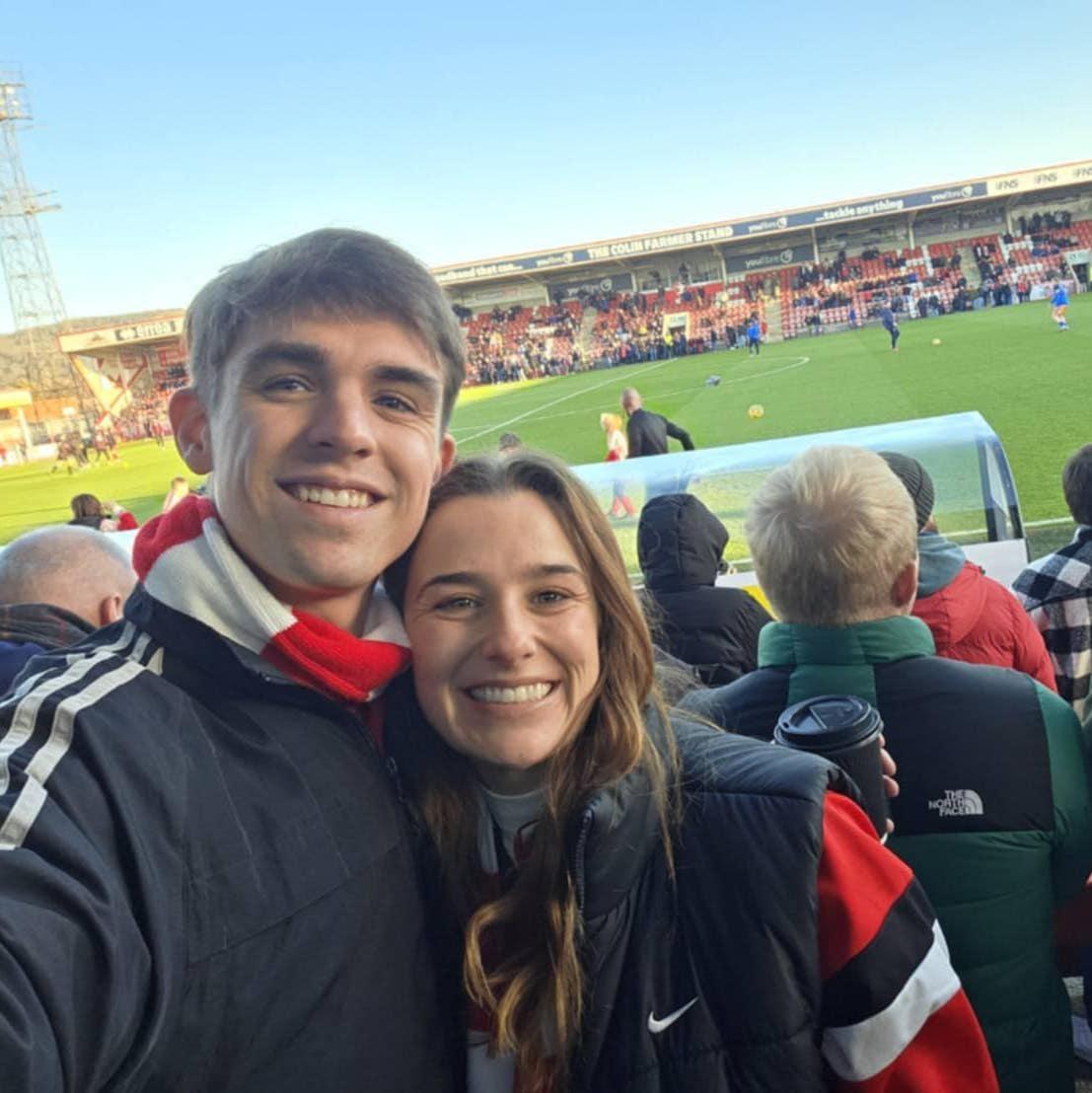 Jordan's first "proper football match"