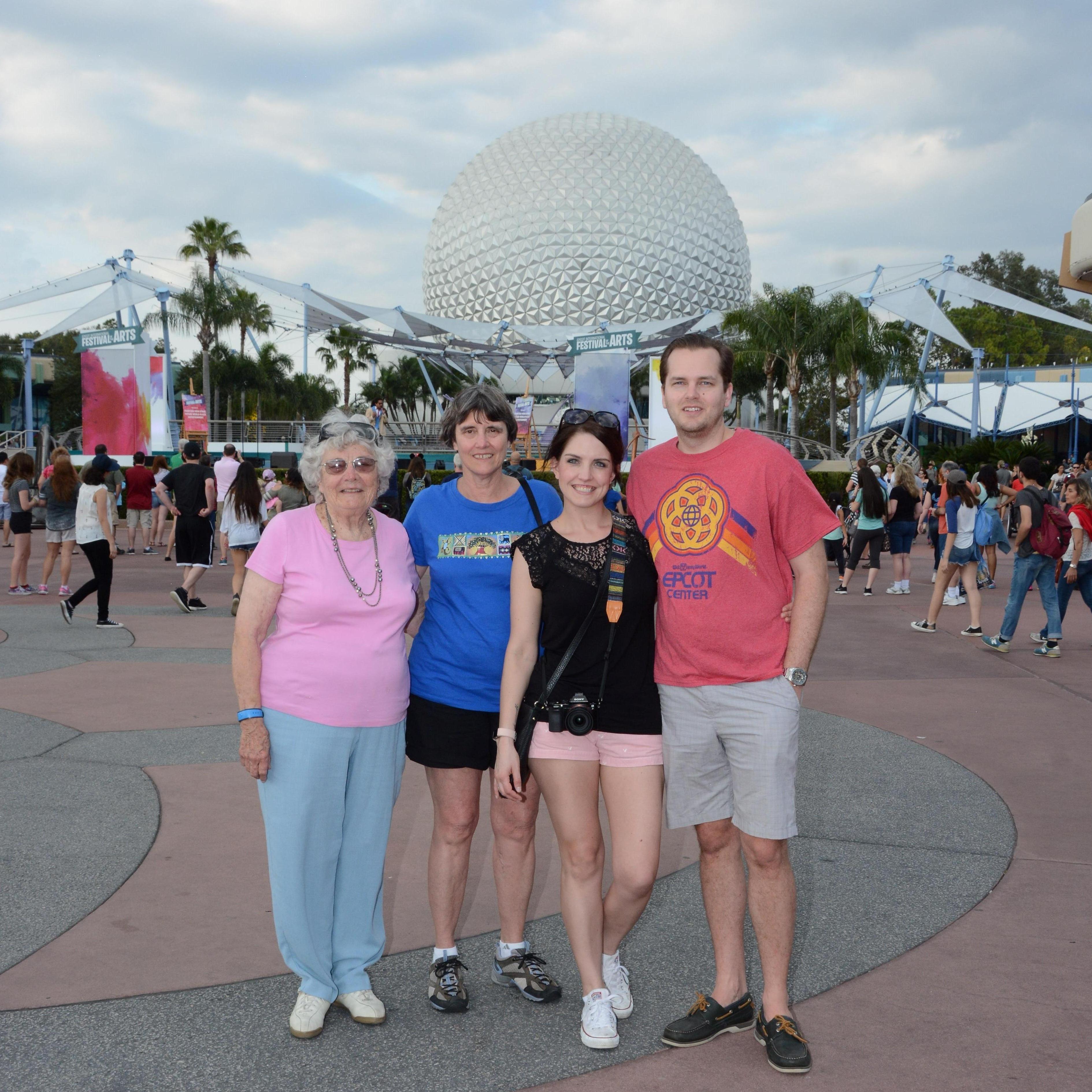 First trip to Disney for Maria