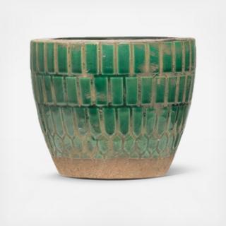 Distressed Terracotta Tiled Planter