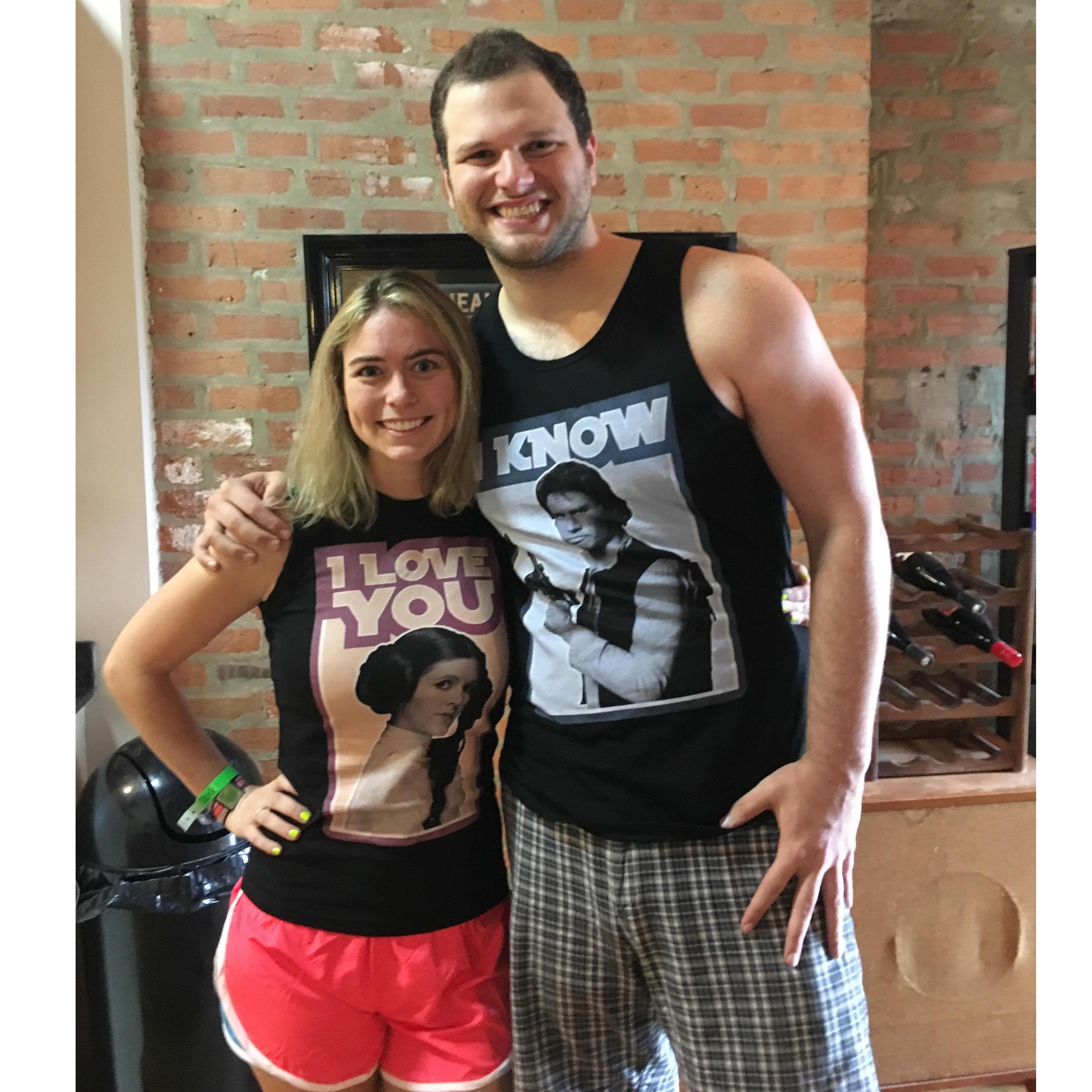 Romantic shirts