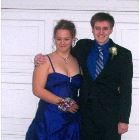 Christmas Prom 2010 - 2 months together. It was at this dance where Sonja first told Alex she loved him.