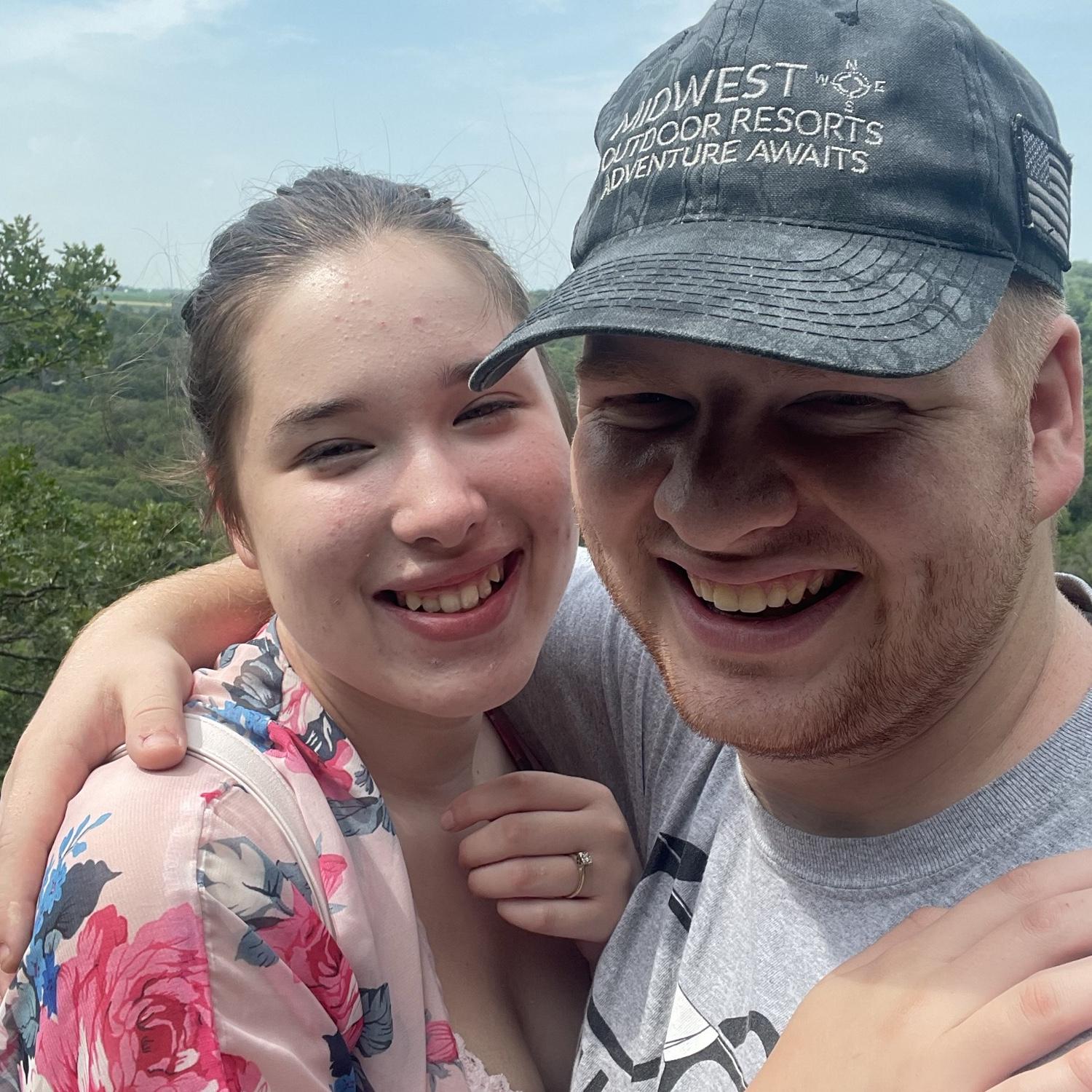 Right after we got engaged