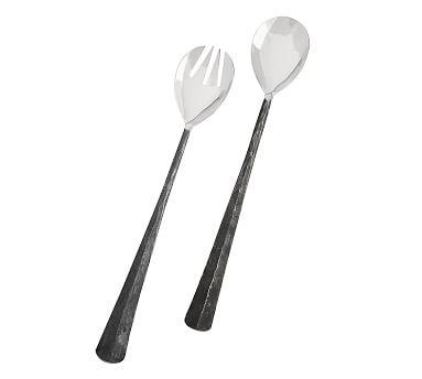 Ridge Blackened Serving Utensils