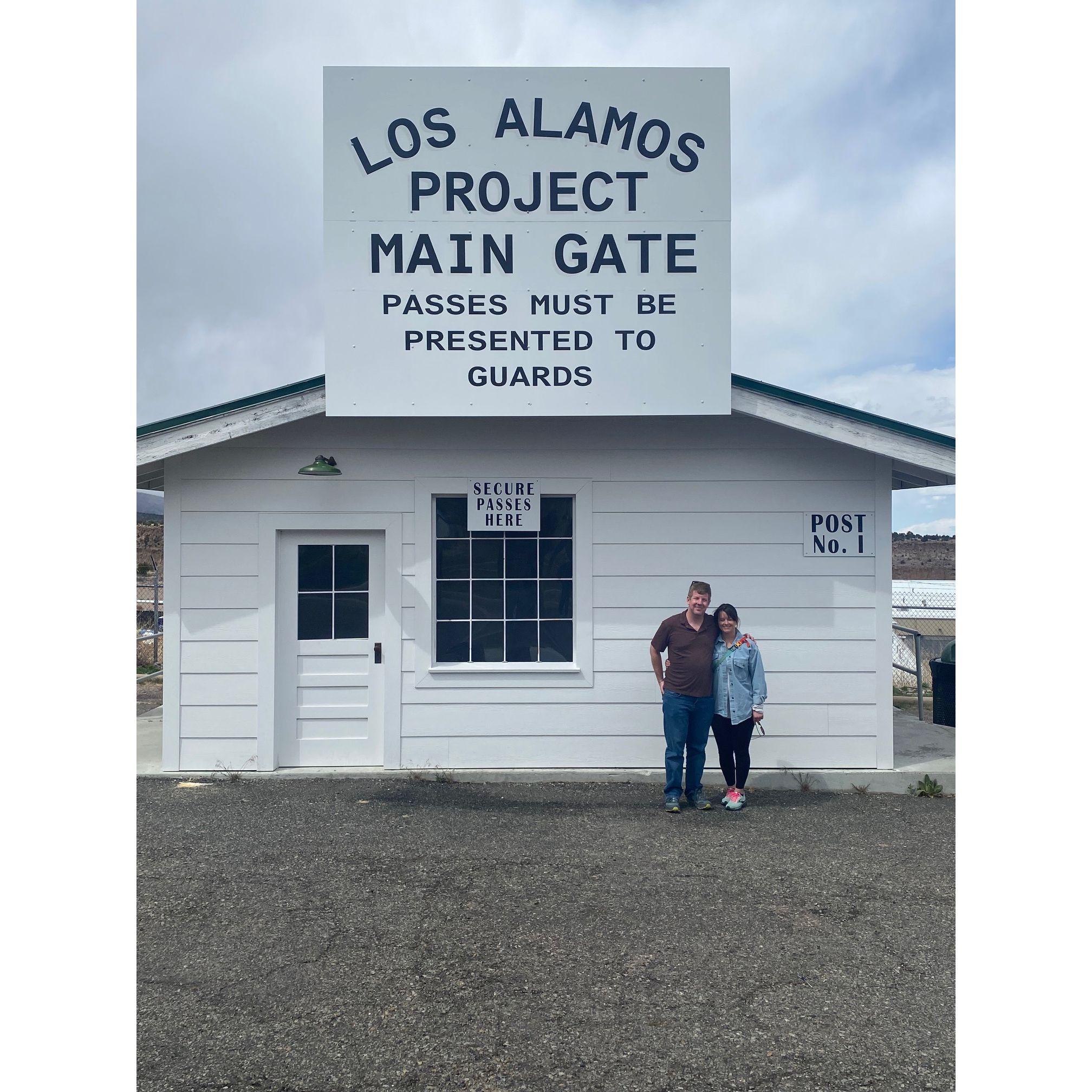 Longest roadtrip home through Los Alamos.