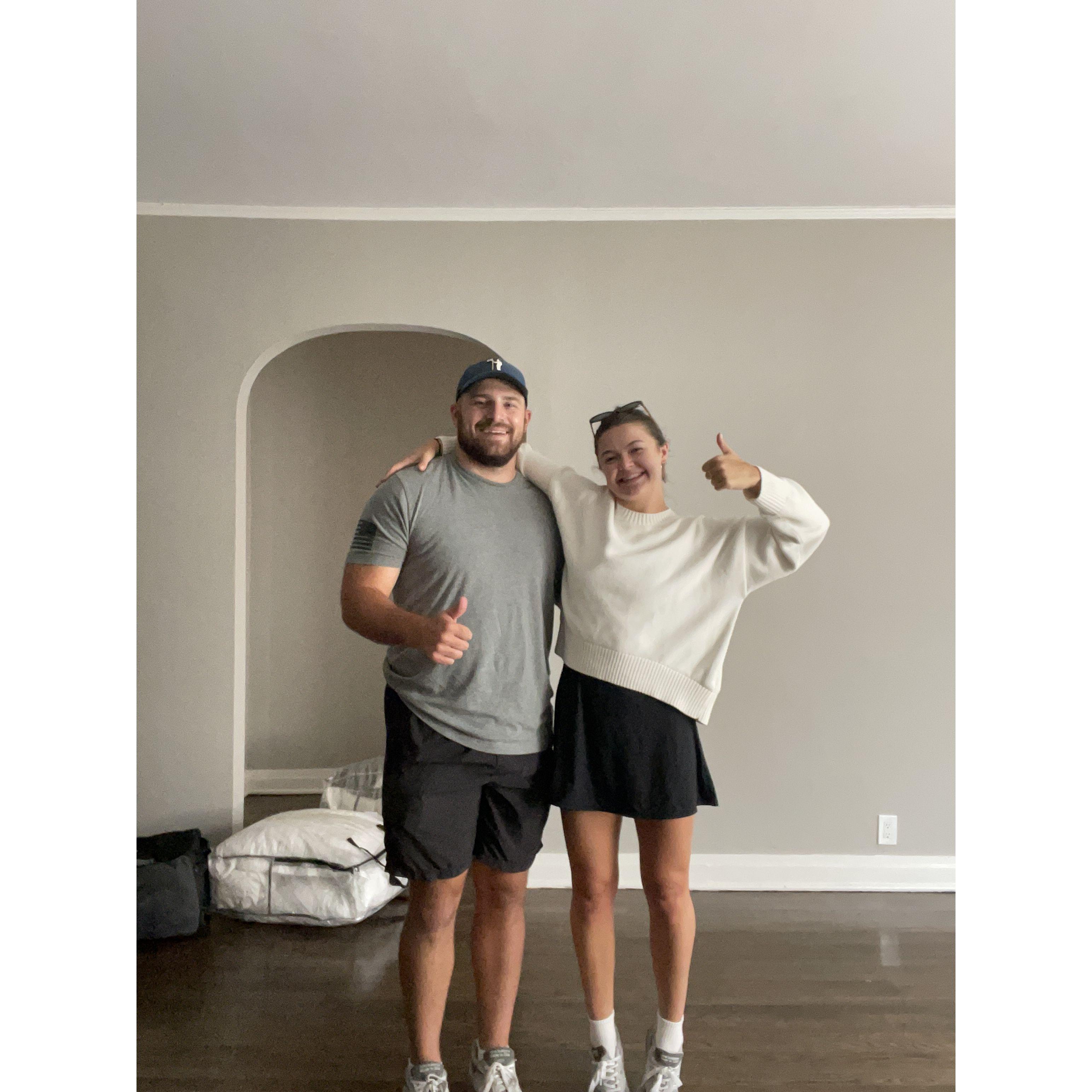 Moved in together! Cornelia, Ave in Chicago, IL!