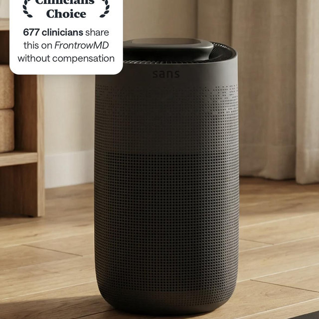Sans Air Purifier - HEPA 13 Filter, Activated Carbon and UV-C Light | Sans