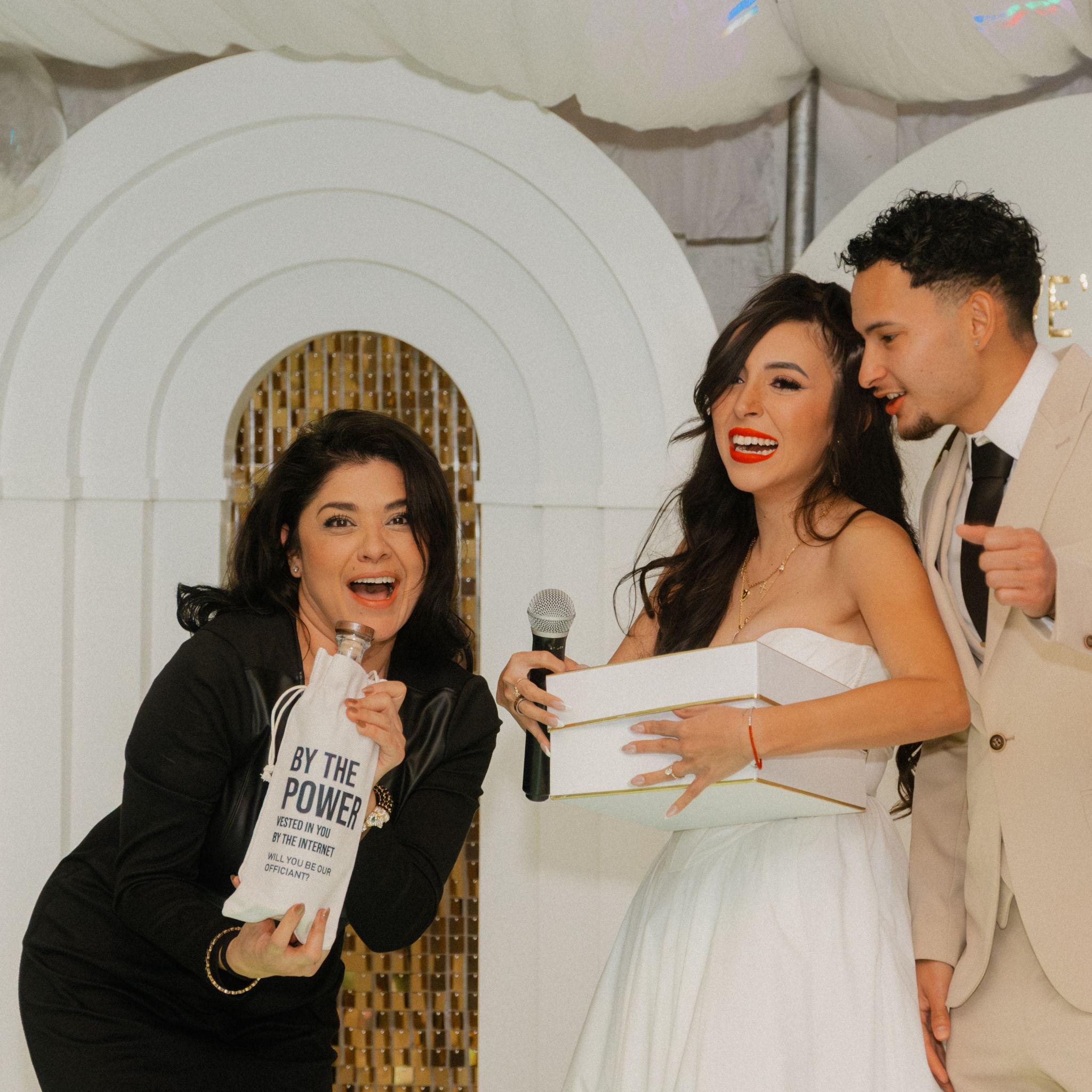 Our Officiant Monica!