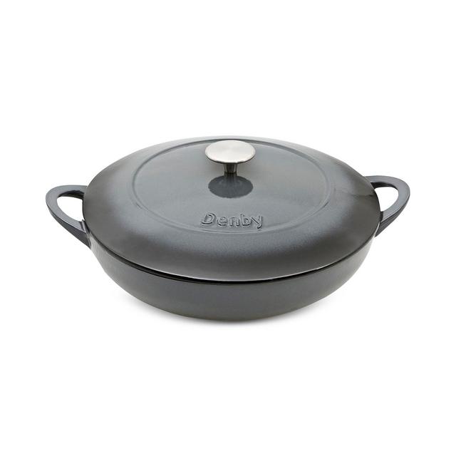 Denby Halo 4-Qt. Shallow Covered Casserole