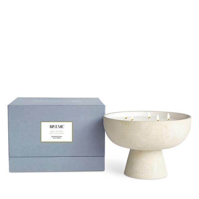 Blueme Balance White Lotus & Tea Soy Blend Candle 45 oz.