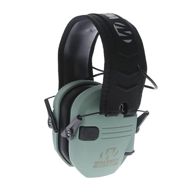 Walker's Razor Slim Ultra Low Profile Compact Design Adjustable Range Shooting Hunting Hearing Protection Electronic Earmuffs