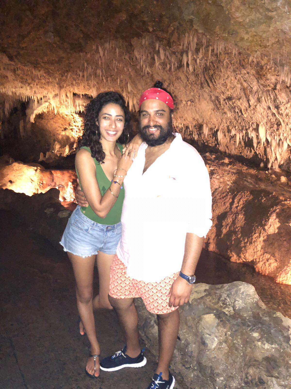 Cave explorations in Barbados