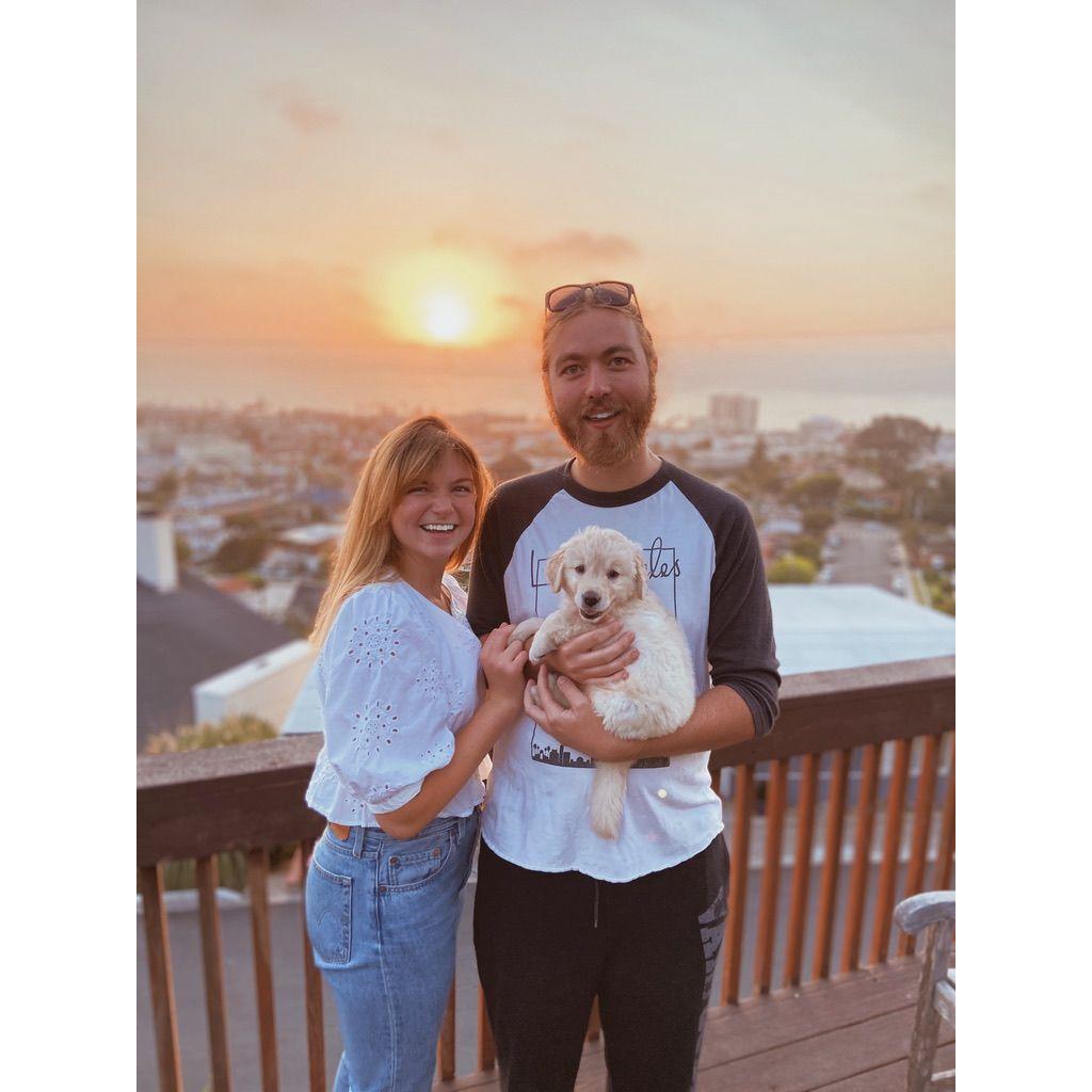 Welcoming Oscar to the family!