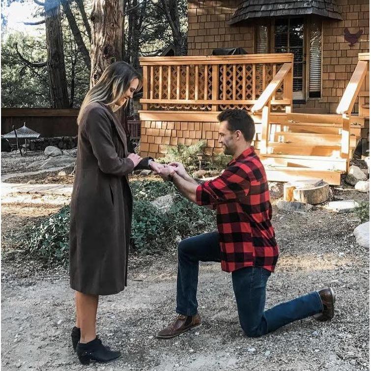Ally said "I do" in Idyllwild.