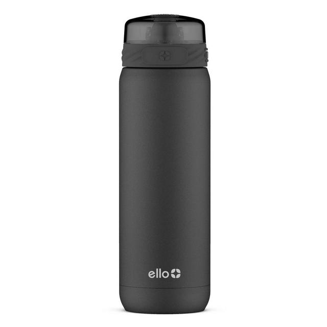 Ello Cooper 22oz Stainless Steel Water Bottle Black