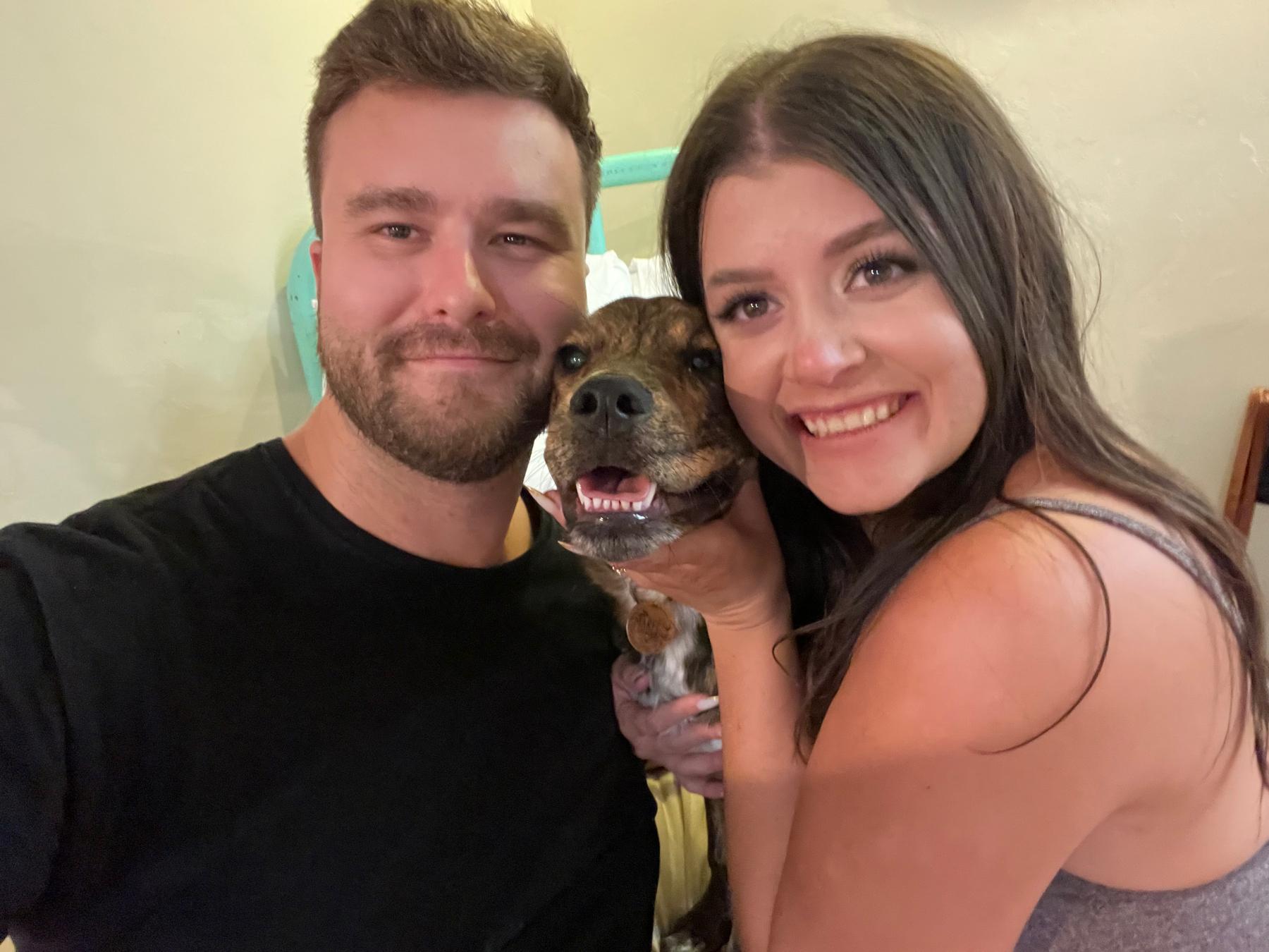 Our dog, Mabel 🫶🏼 Adopted in April ‘22