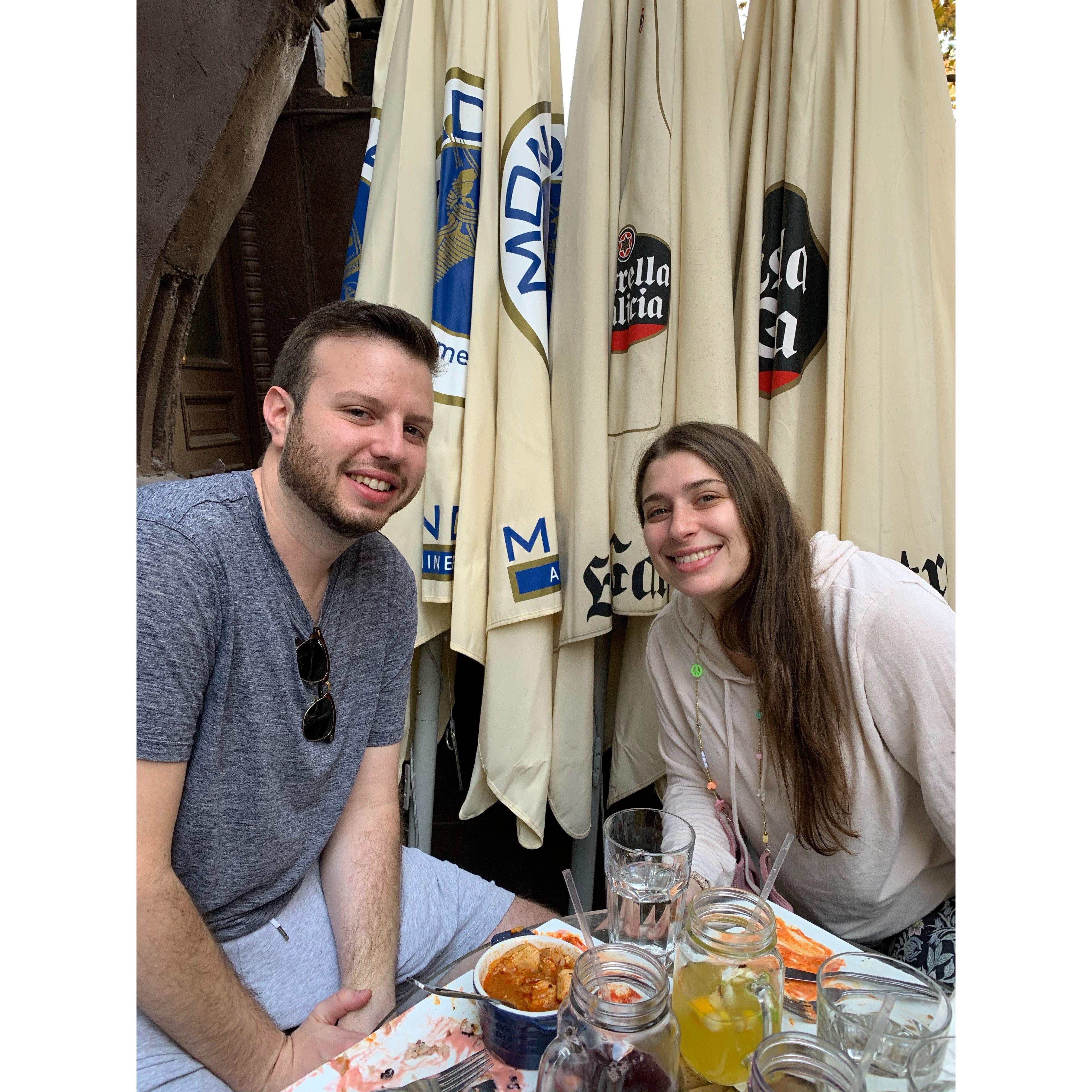 first photo of us taken by andy