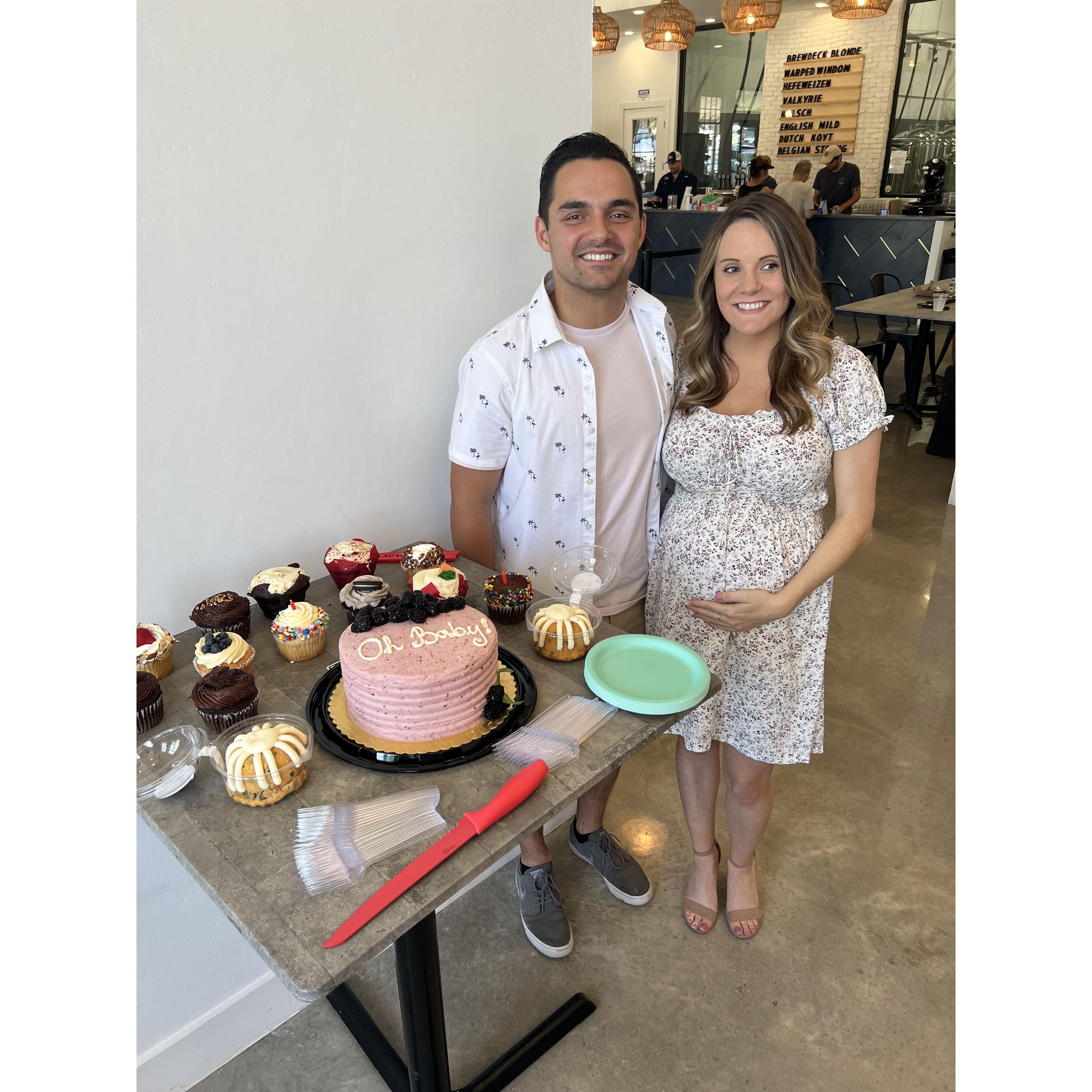 Celebrating the impending arrival of Carter!