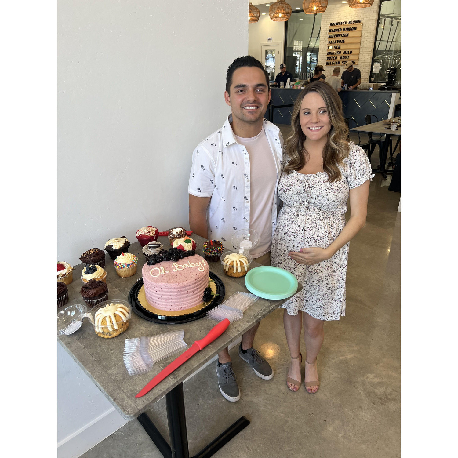 Celebrating the impending arrival of Carter!