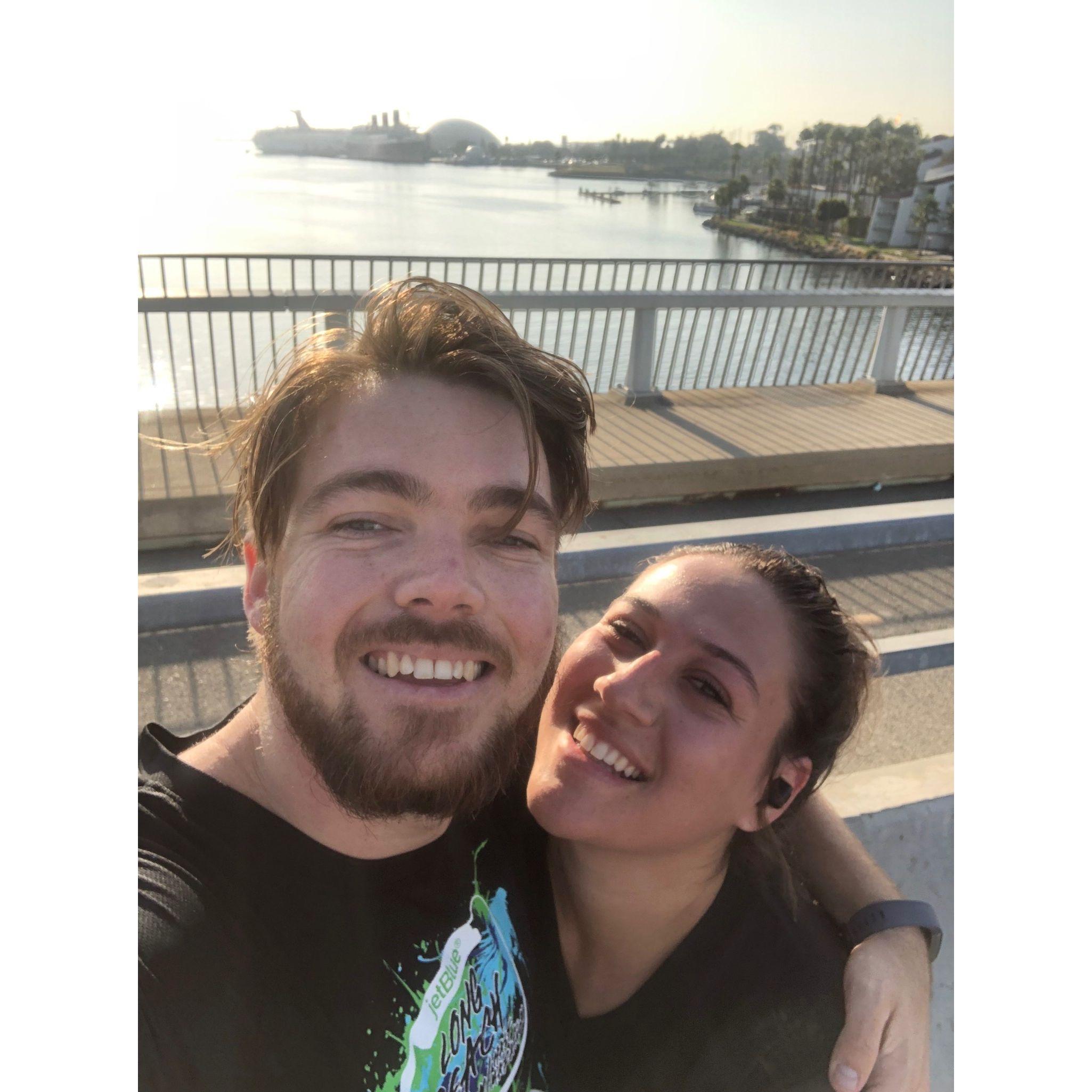 Running our first half marathon in 2019!